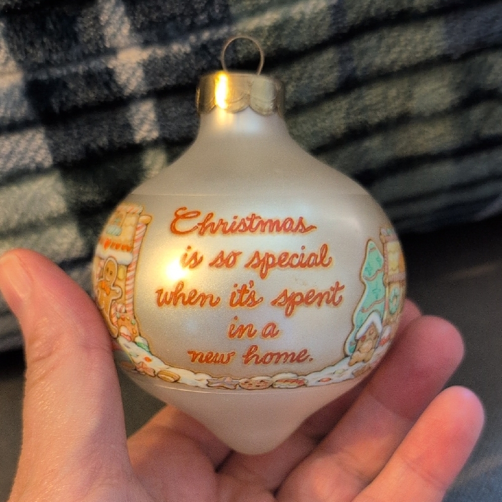 Vintage Hallmark New Home Ornament
